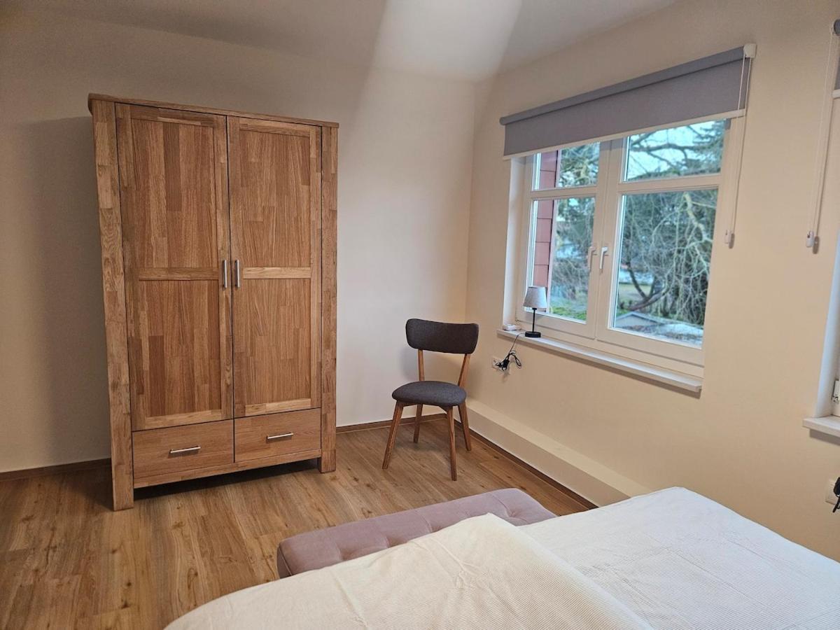 Ferienwohnung Glueck Am See Sternberg Exteriör bild